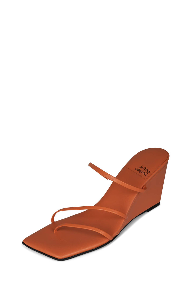 Jeffrey Campbell Palate Women's Heels Orange | KCFVLAN-07