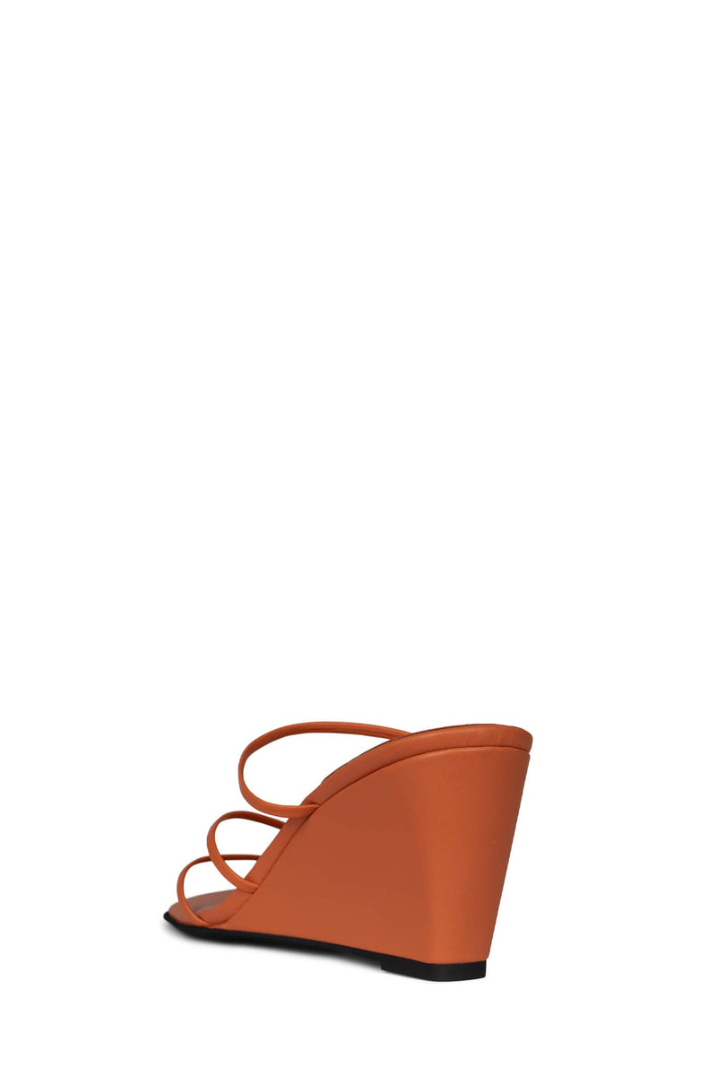 Jeffrey Campbell Palate Women's Wedges Orange | VOXFRTU-08