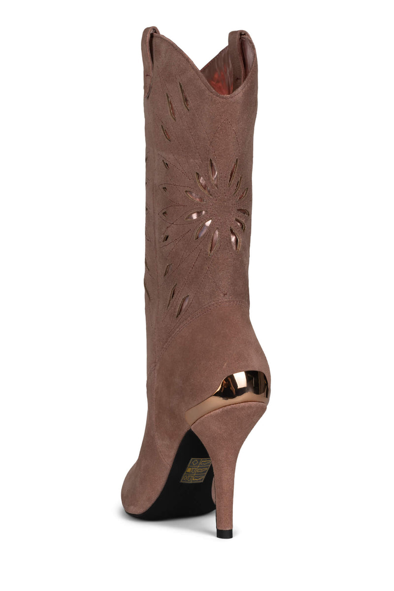 Jeffrey Campbell Paso-Roble Women's Western Boots Pink | NDJOWPQ-79