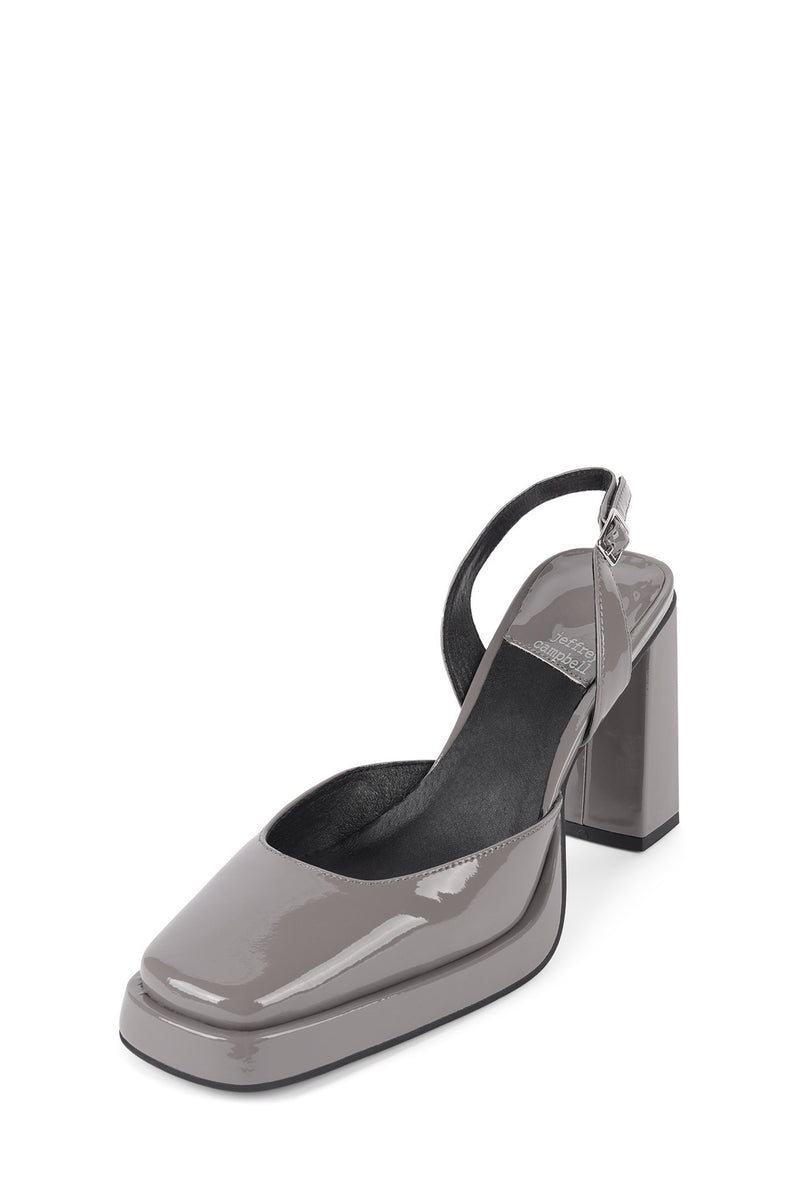 Jeffrey Campbell Puff-Pass Women's Pumps Grey | PXFUGTR-12