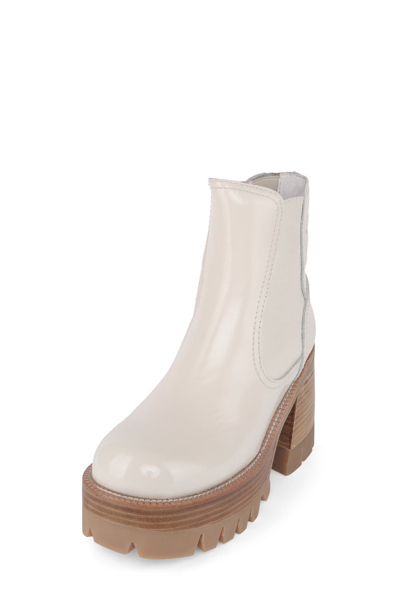 Jeffrey Campbell Quavo-2 Women's Platform Boots Beige | NWXCOIL-20