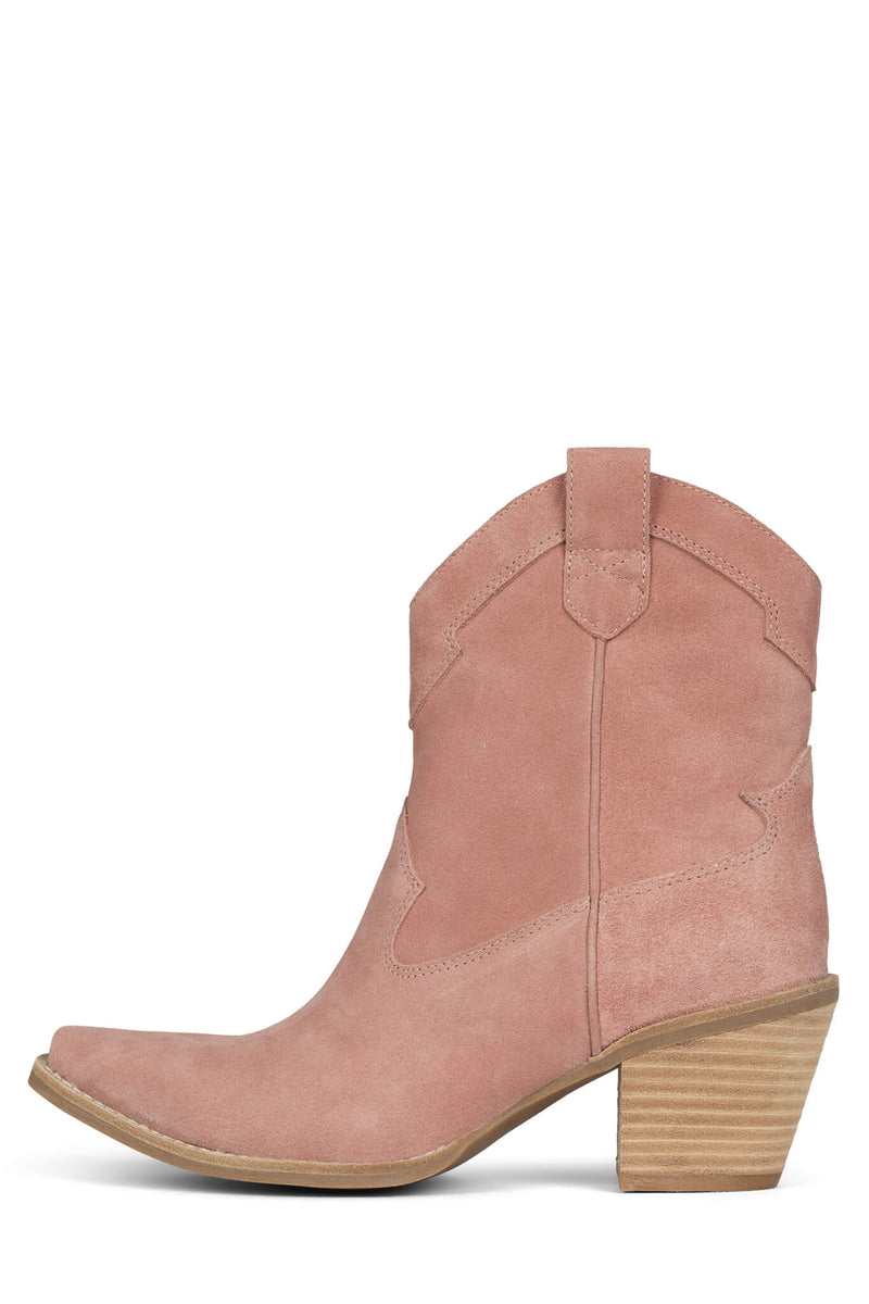 Jeffrey Campbell Rancher-L2 Women\'s Ankle Boots Pink | NWCSDMY-49