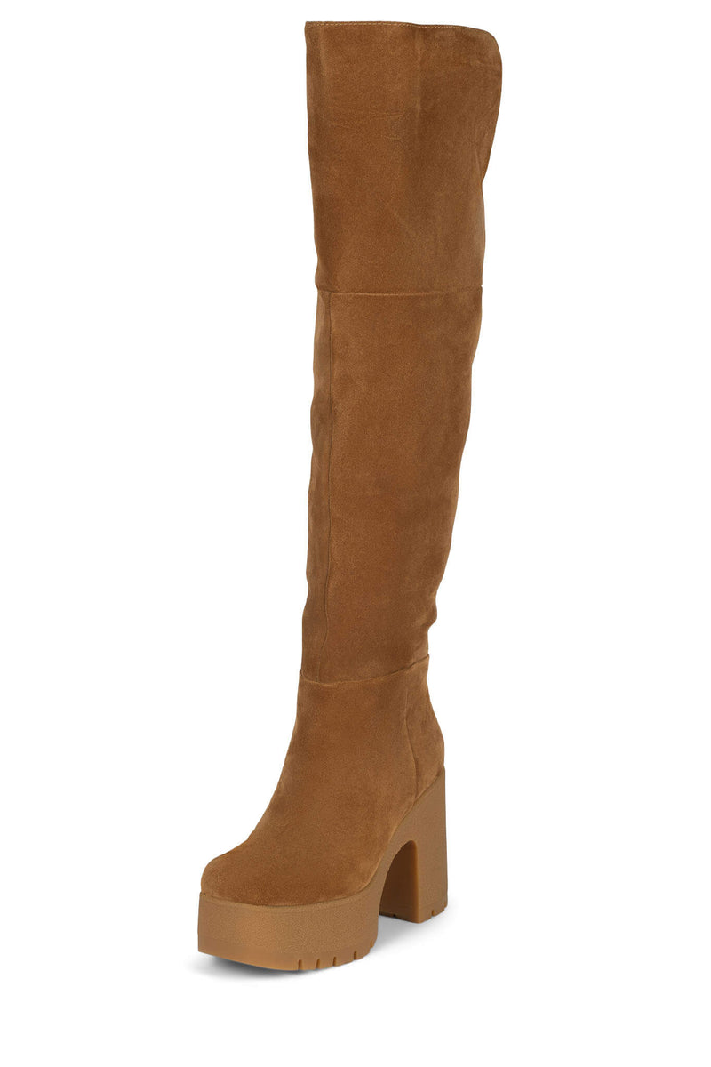 Jeffrey Campbell Refresh-F Women's Knee High Boots Brown | ULTOJGA-62