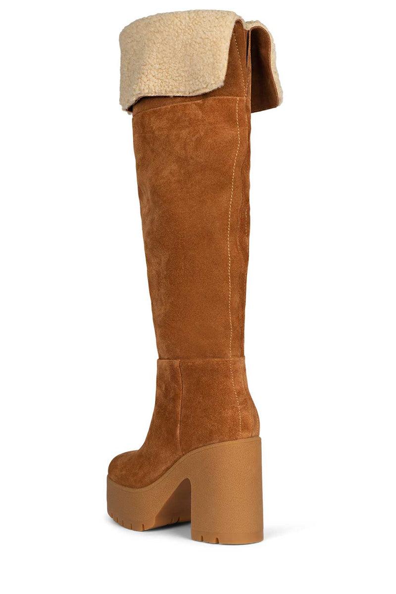 Jeffrey Campbell Refresh-F Women's Knee High Boots Brown | ULTOJGA-62