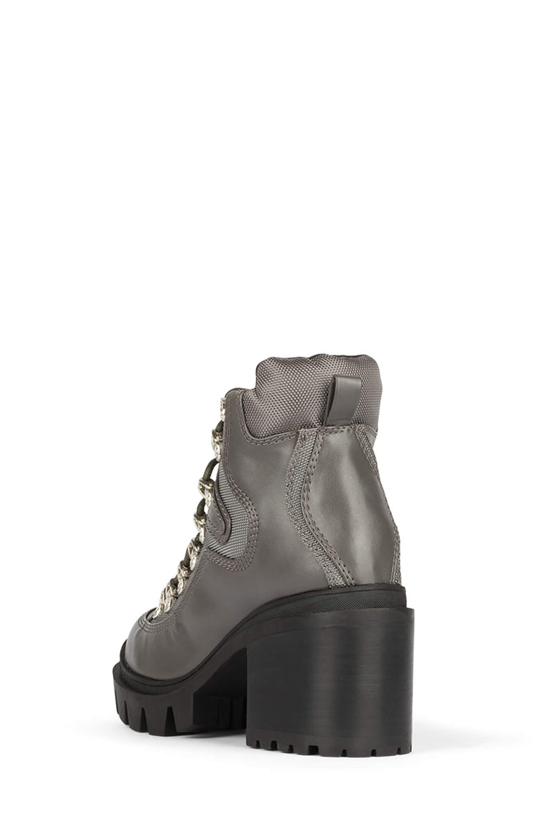 Jeffrey Campbell Road-Rage Women's Platform Boots Dark Grey | NCWVXHY-92