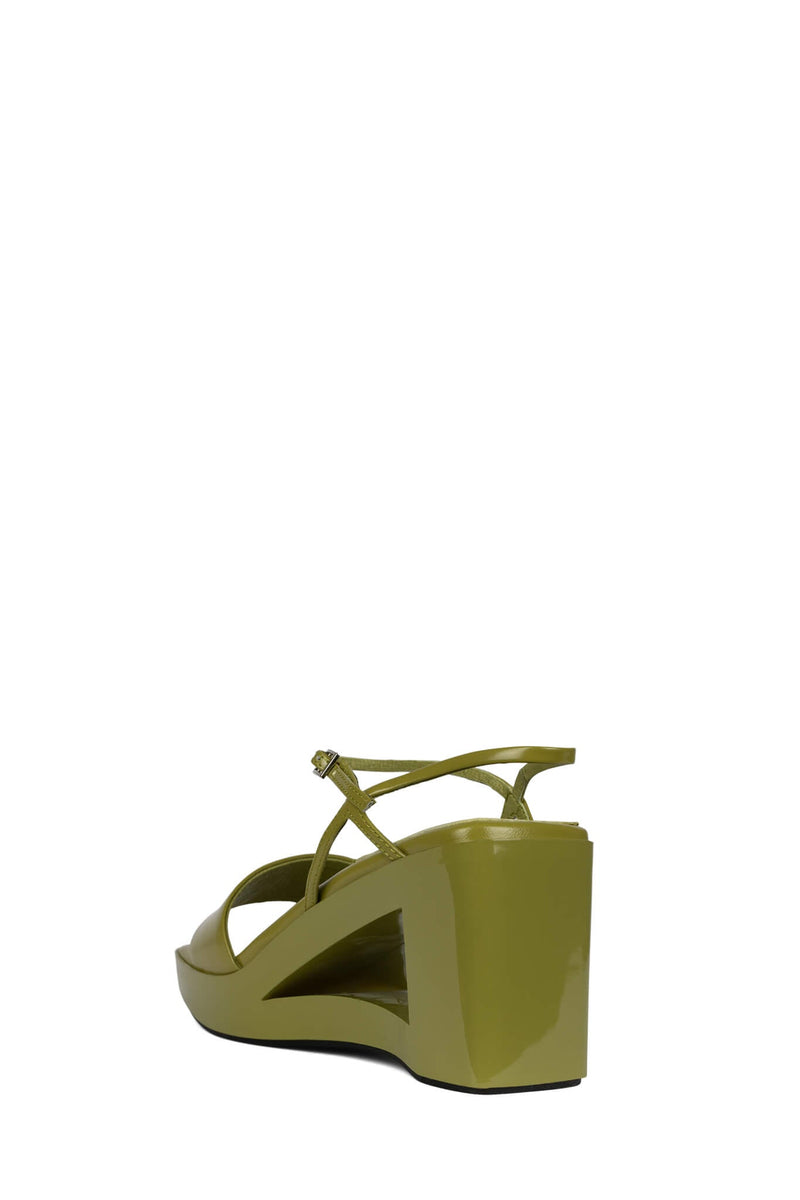 Jeffrey Campbell Scoobiedoo Women's Platform Sandals Green | AZFUEWB-61