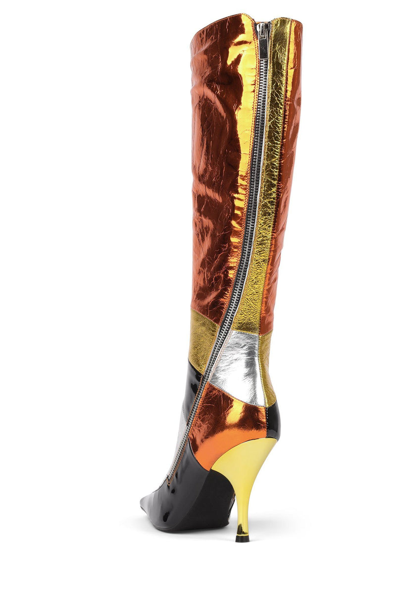 Jeffrey Campbell Sheena Women's Knee High Boots Multicolor | PQBTNRH-05