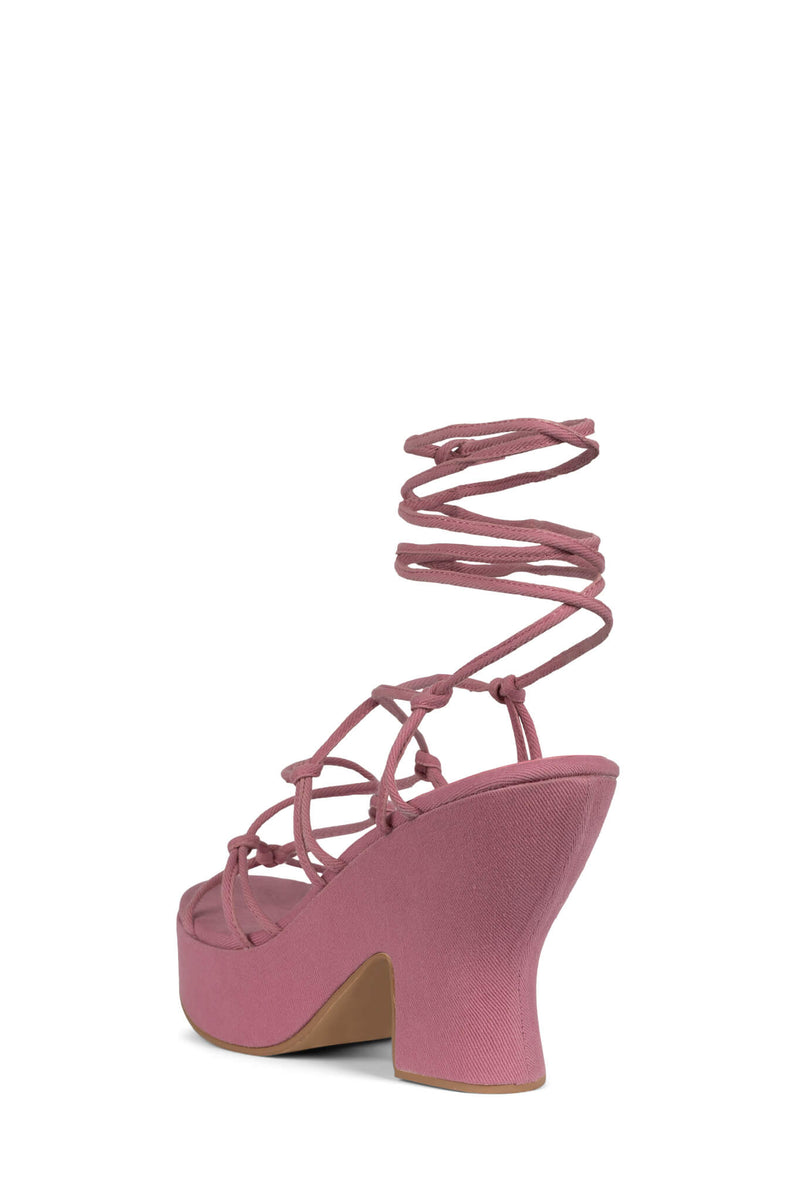 Jeffrey Campbell Shindia Women's Platform Sandals Pink | ABVOENC-35