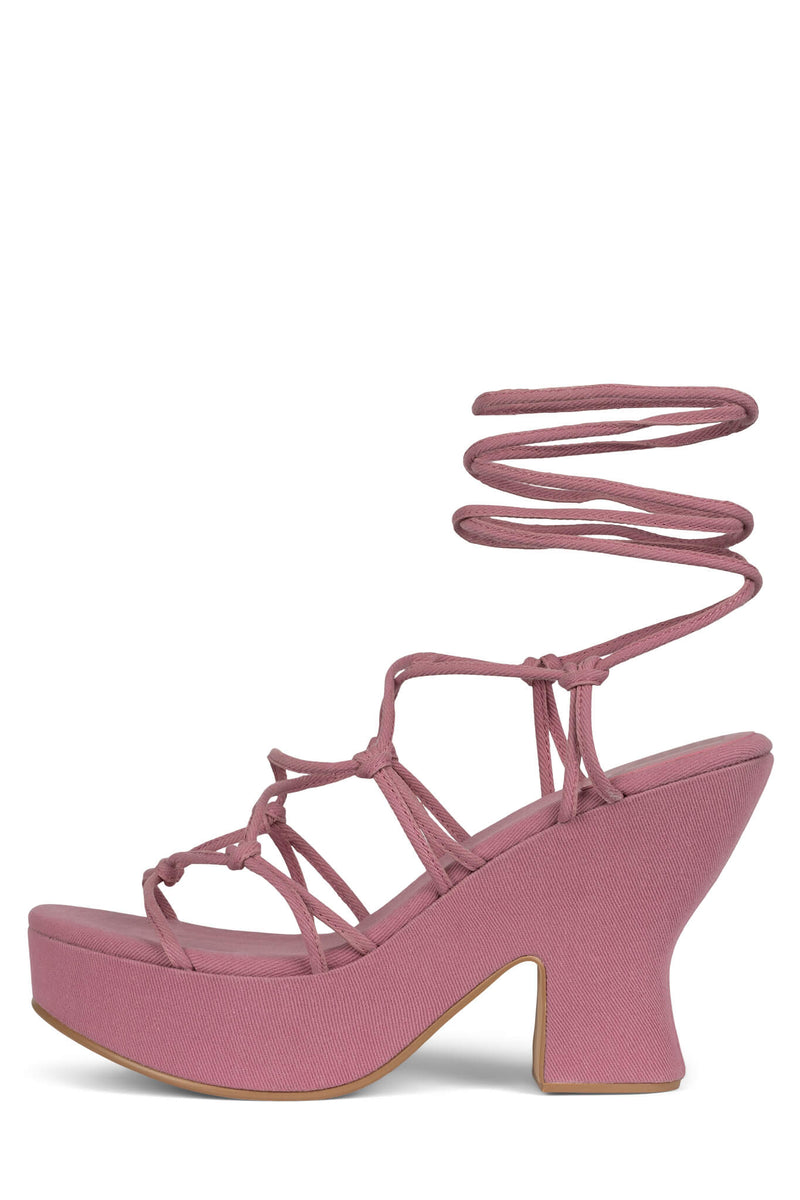 Jeffrey Campbell Shindia Women\'s Platform Sandals Pink | ABVOENC-35