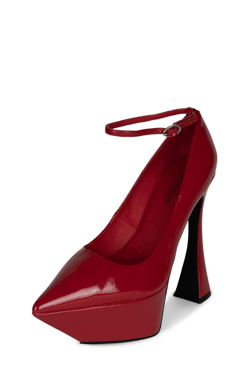 Jeffrey Campbell Siouxsie Women's Pumps Red | JOLURWK-57