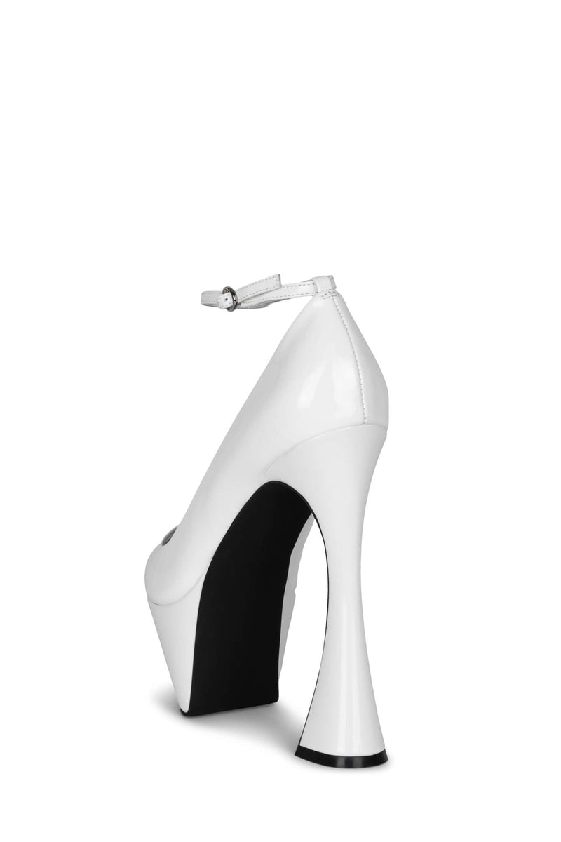 Jeffrey Campbell Siouxsie Women's Pumps White | MNXCUOE-18