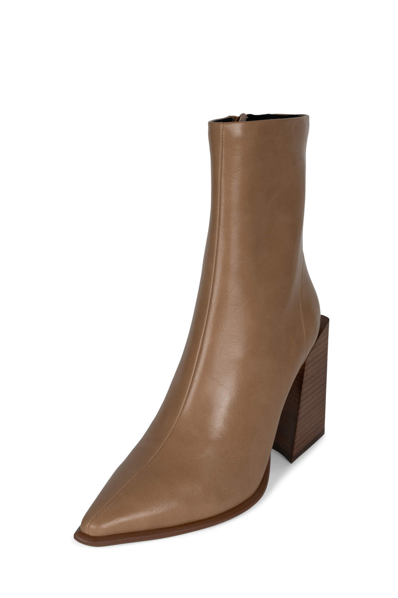 Jeffrey Campbell Sirenna Women's Ankle Boots Beige | BDQAIYF-61