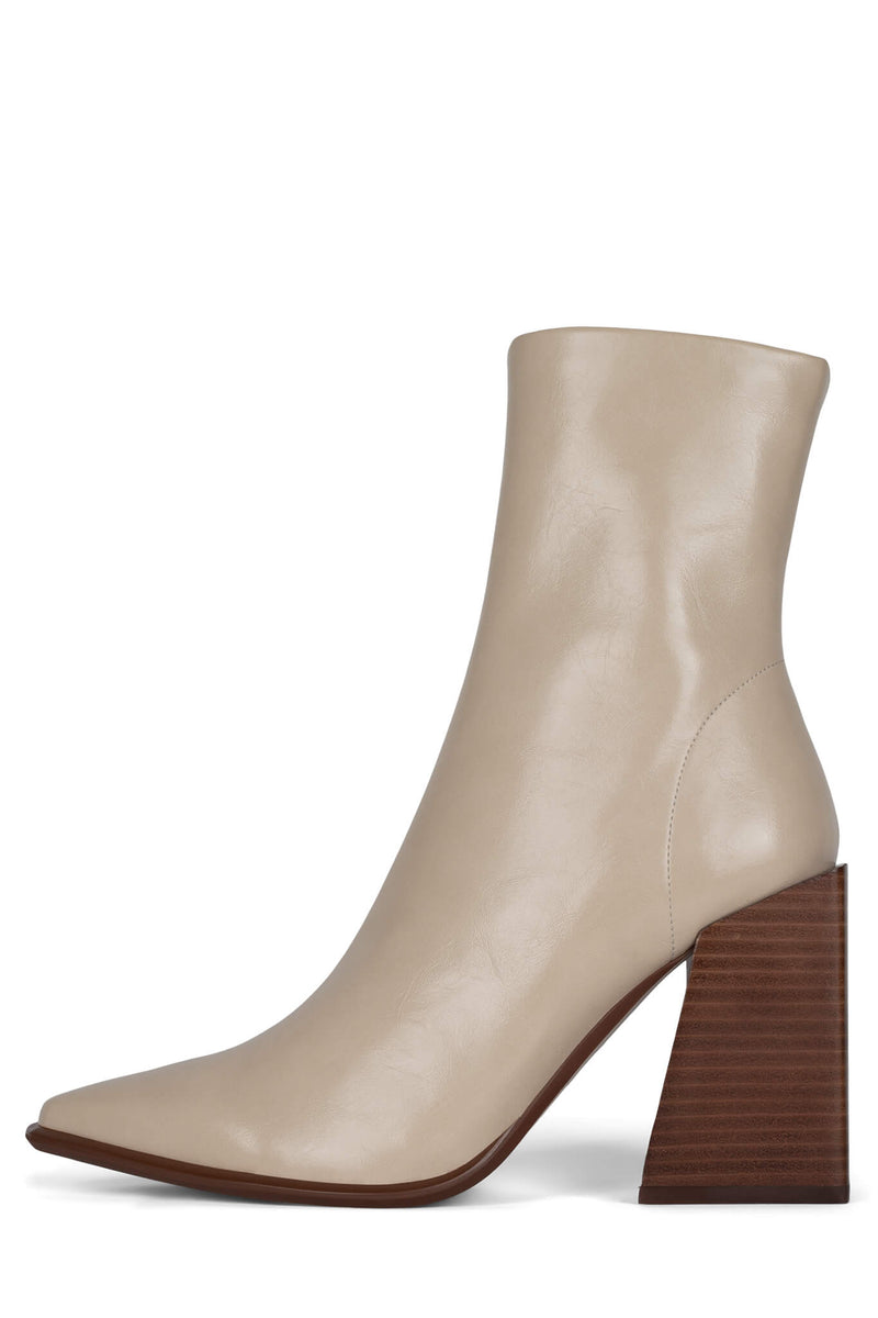 Jeffrey Campbell Sirenna Women's Ankle Boots Beige | BDQAIYF-61