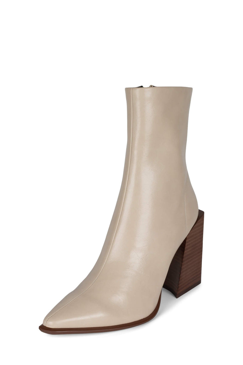 Jeffrey Campbell Sirenna Women's Ankle Boots Beige | BDQAIYF-61