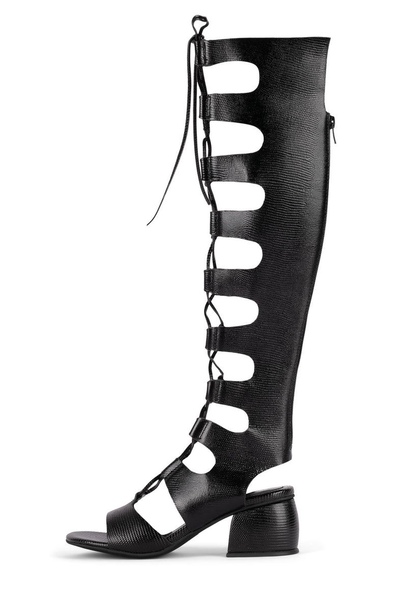 Jeffrey Campbell Sixty-Kh Women\'s Knee High Boots Black | DBZTXNH-97