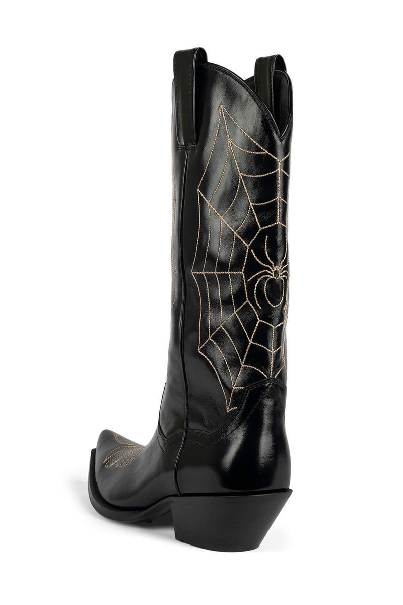 Jeffrey Campbell Spiderweb Women's Ankle Boots Black | GZFNSMA-23