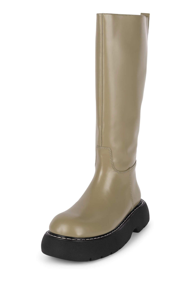 Jeffrey Campbell Spying Women's Knee High Boots Green | GHXZADI-10