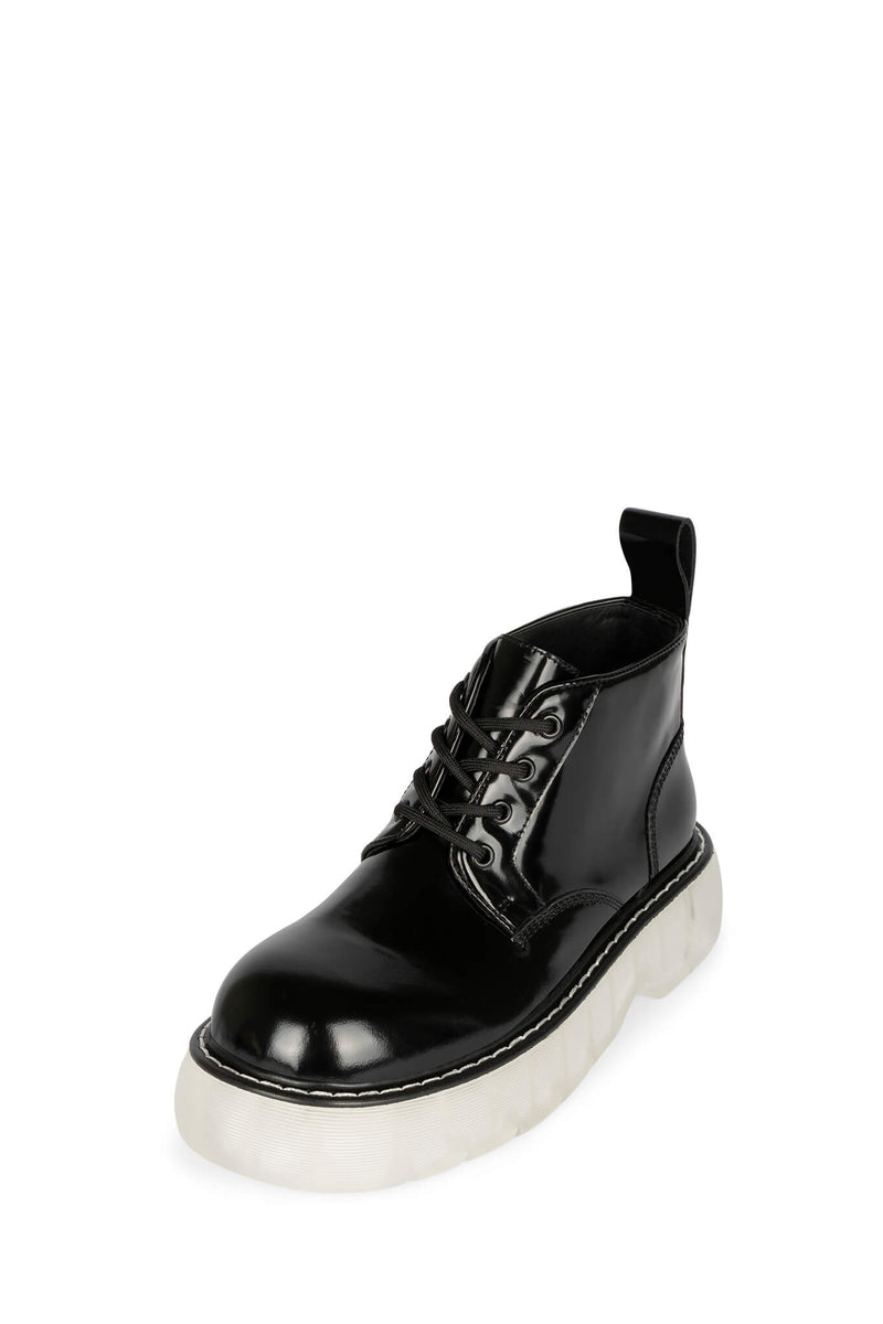 Jeffrey Campbell Spyware Women's Platform Boots Black | NYRMVFP-40