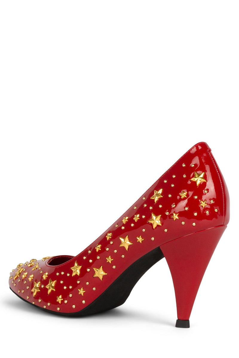 Jeffrey Campbell Stargazing Women's Heels Shoes Red | DMPQCXU-71