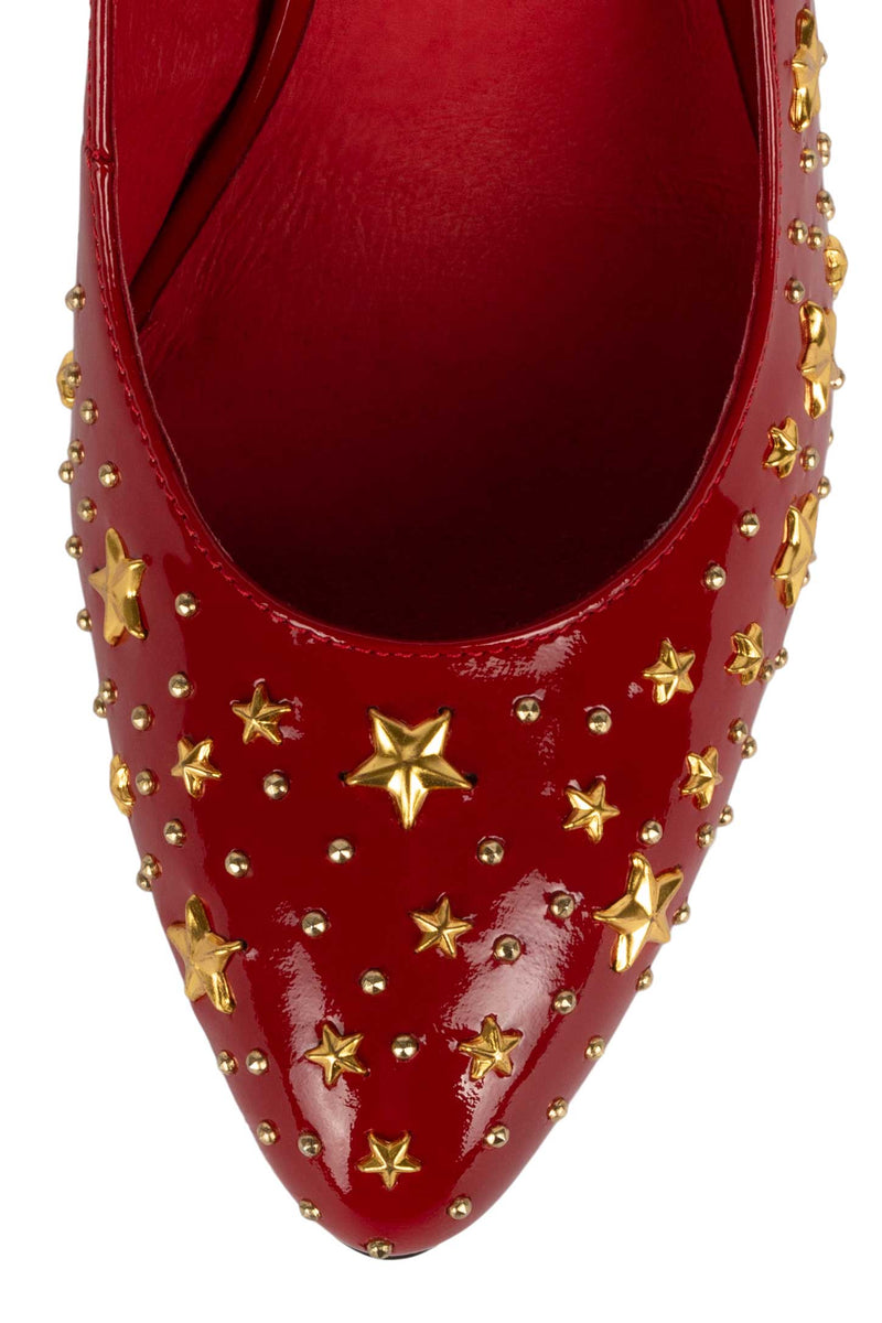 Jeffrey Campbell Stargazing Women's Heels Shoes Red | DMPQCXU-71