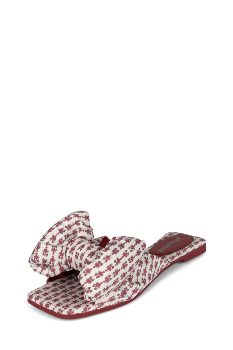 Jeffrey Campbell Sweetie-2 Women's Flat Sandals Red | TEUCFPY-38