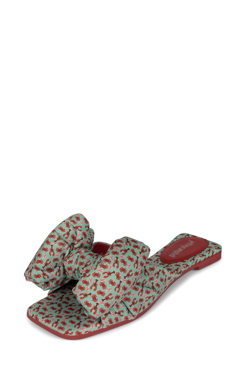 Jeffrey Campbell Sweetie-2 Women's Flat Sandals Red | TEUCFPY-38