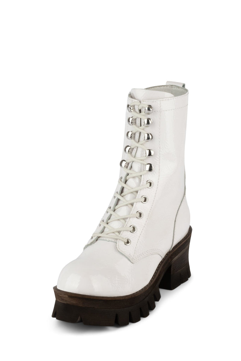 Jeffrey Campbell Sycamore3h Women's Platform Boots White | NIUWABZ-69