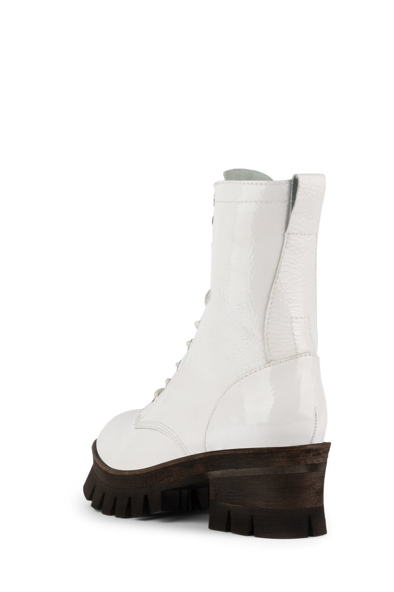 Jeffrey Campbell Sycamore3h Women's Platform Boots White | NIUWABZ-69