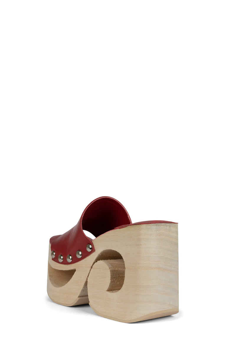 Jeffrey Campbell Symbolic Women's Platform Sandals Red | MOPVIUD-38