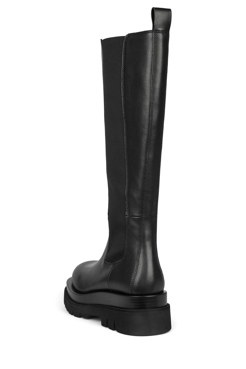 Jeffrey Campbell Tank-2kh Women's Knee High Boots Black | LUETNVR-54