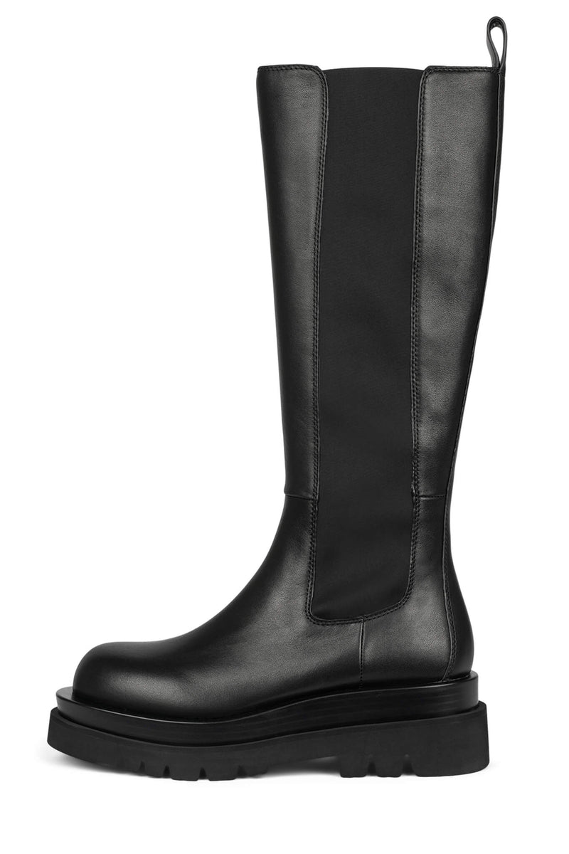 Jeffrey Campbell Tank-2kh Women\'s Knee High Boots Black | LUETNVR-54