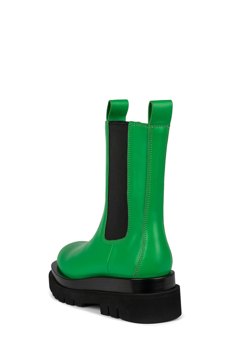 Jeffrey Campbell Tanked Women's Rain Boots Green | OIJKNAR-25