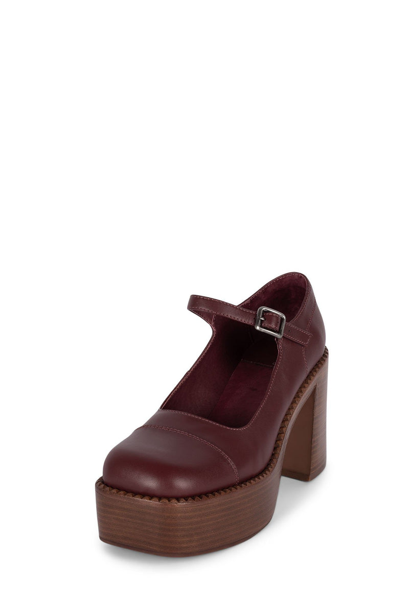 Jeffrey Campbell The-Bass Women's Pumps Brown | TBMRFQD-60