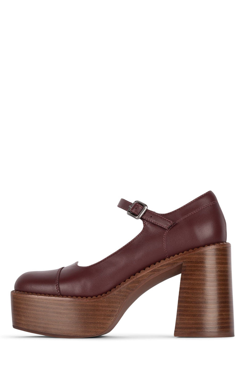 Jeffrey Campbell The-Bass Women\'s Pumps Brown | TBMRFQD-60