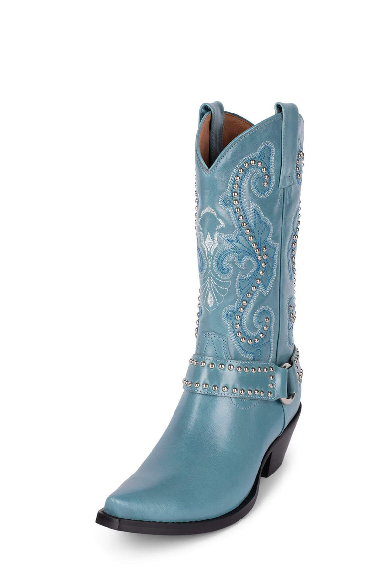 Jeffrey Campbell The-Kid-H Women's Western Boots Blue | RCOKHVY-45