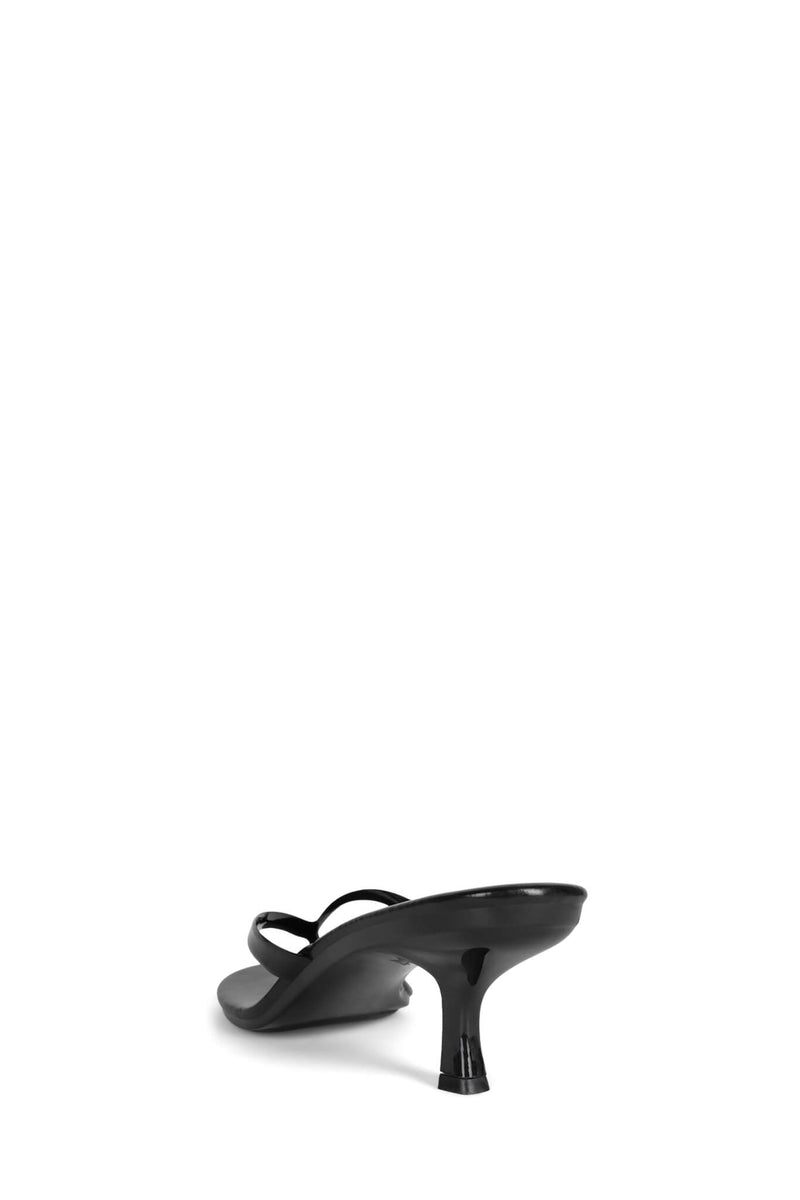 Jeffrey Campbell Thong-3 Women's Heels Black | RGZNVDT-38