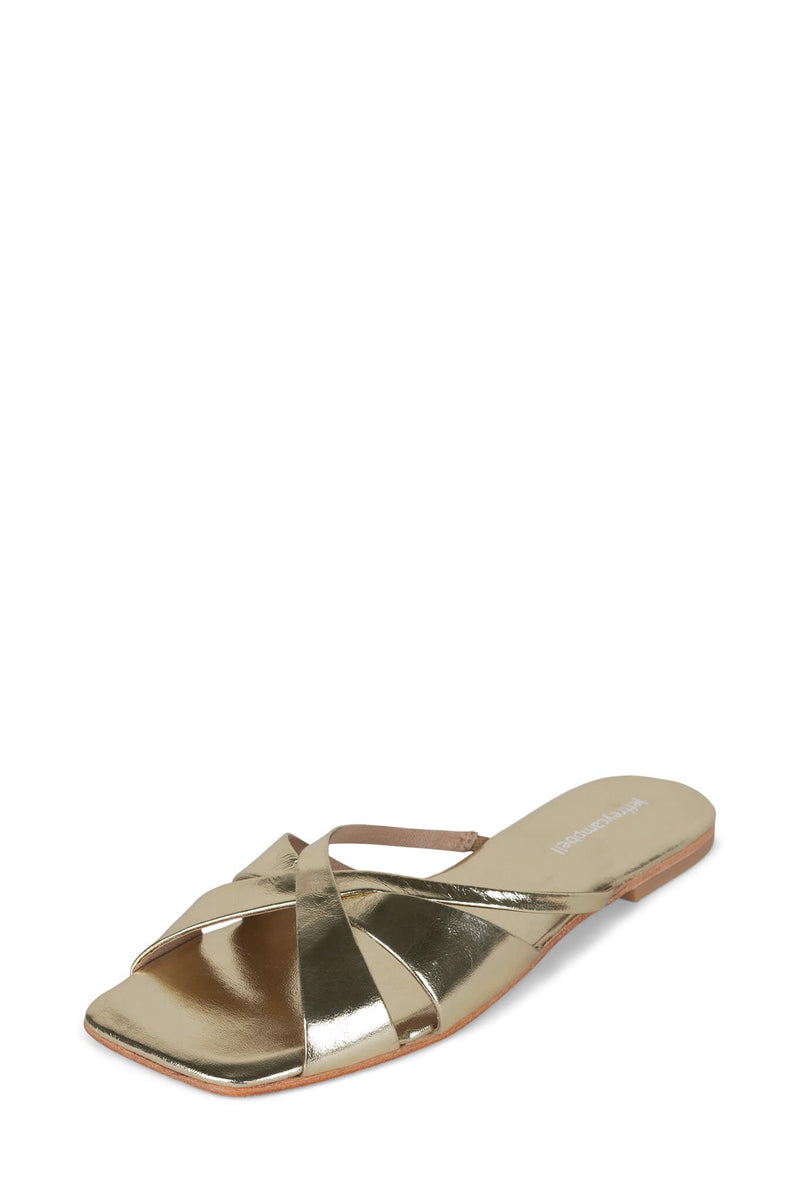 Jeffrey Campbell Thyra Women's Flat Sandals Rose Gold | AVKIDZF-65