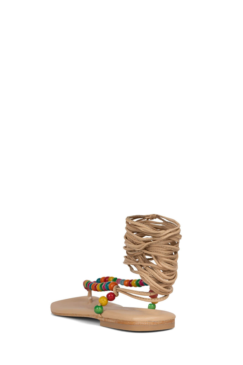 Jeffrey Campbell Xeniah Women's Flat Sandals Multicolor | FZEIACB-17