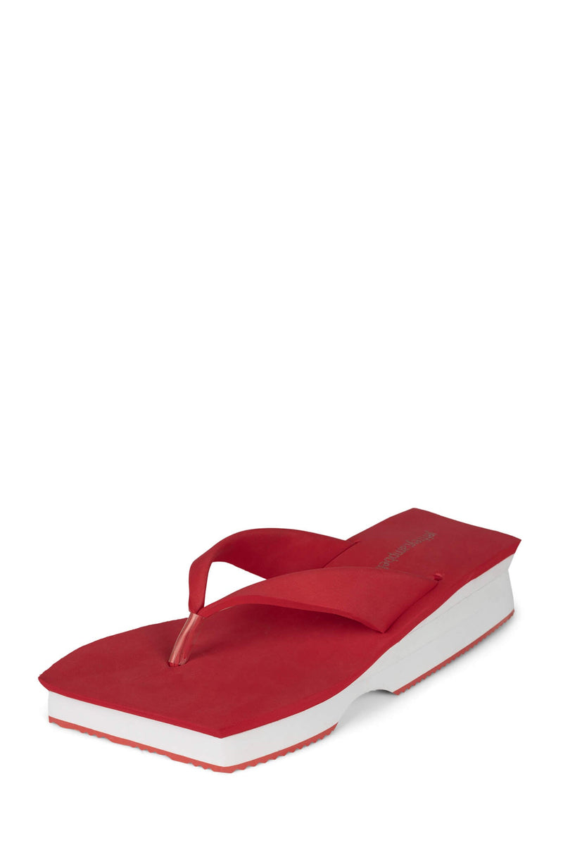 Jeffrey Campbell Y2k Women's Platform Sandals Red | GPKLCVX-64