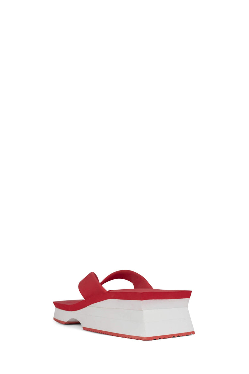 Jeffrey Campbell Y2k Women's Platform Sandals Red | GPKLCVX-64