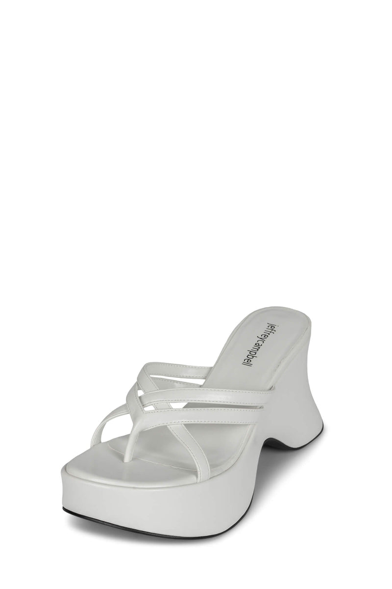 Jeffrey Campbell Year-3000 Women's Heels White | JCZLTKV-37