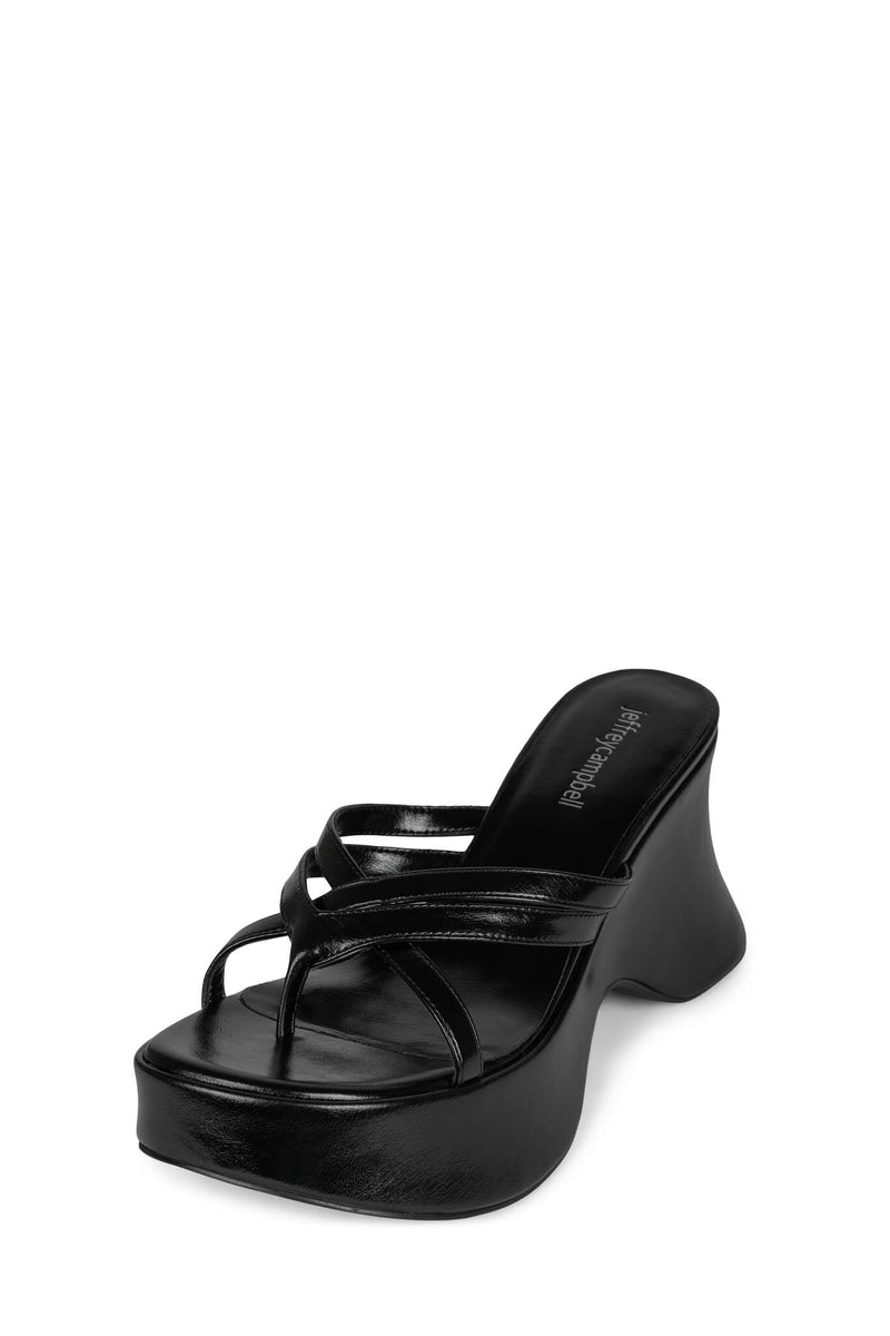 Jeffrey Campbell Year-3000 Women's Platform Sandals Black | YHOLGWI-70